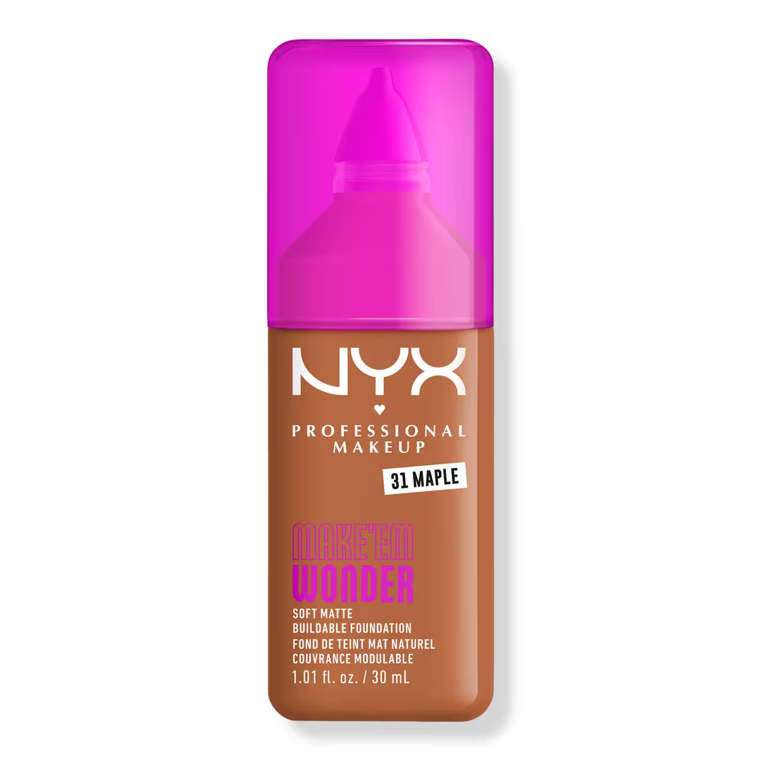 NYX Professional Makeup Make 'EM Wonder, 24H Soft Matte Foundation