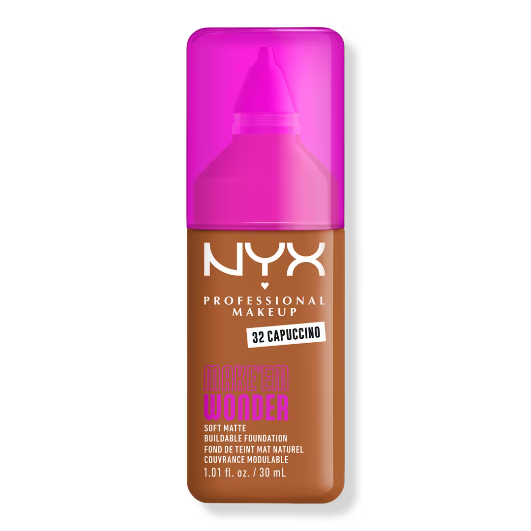 NYX Professional Makeup Make 'EM Wonder, 24H Soft Matte Foundation
