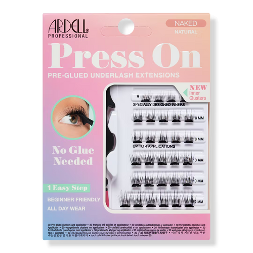 Load image 1 in gallery view. Ardell Naked Press On Natural Lightweight Pre-glued Lashes