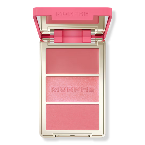 Load image 1 in gallery view. Morphe Cheek Thrills Multi-Finish Face Trio