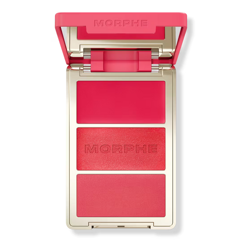 Load image 1 in gallery view. Morphe Cheek Thrills Multi-Finish Face Trio