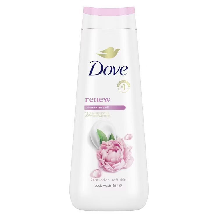 Dove Renew Body Wash Peony & Rose Oil
