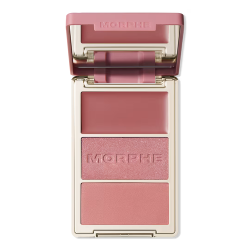 Load image 1 in gallery view. Morphe Cheek Thrills Multi-Finish Face Trio