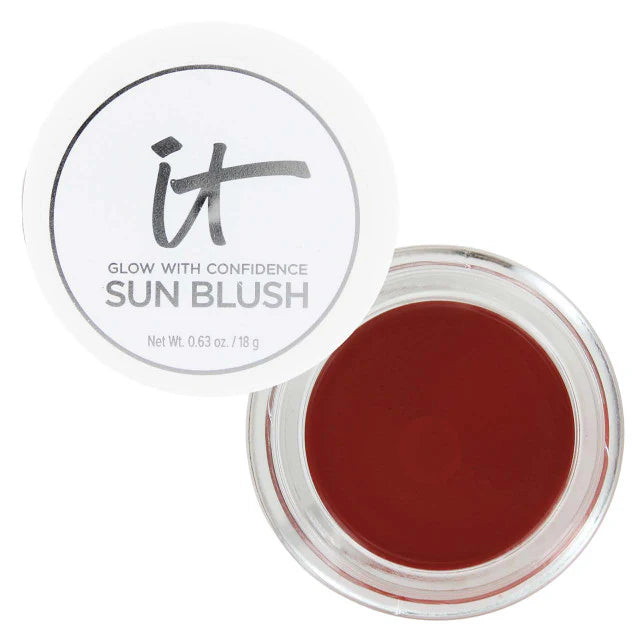 IT Cosmetics Glow with Confidence Sun Cream Blush with Hyaluronic Acid