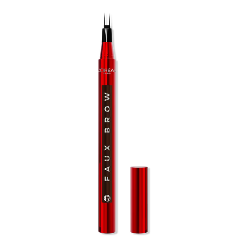 Load image 1 in gallery view. L'Oréal Faux Brow Ultra Fine Double-Brush Tip Brow Filling Pen