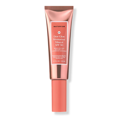 Load image 1 in gallery view. Naturium Dew-Glow Moisturizer Mineral SPF 50