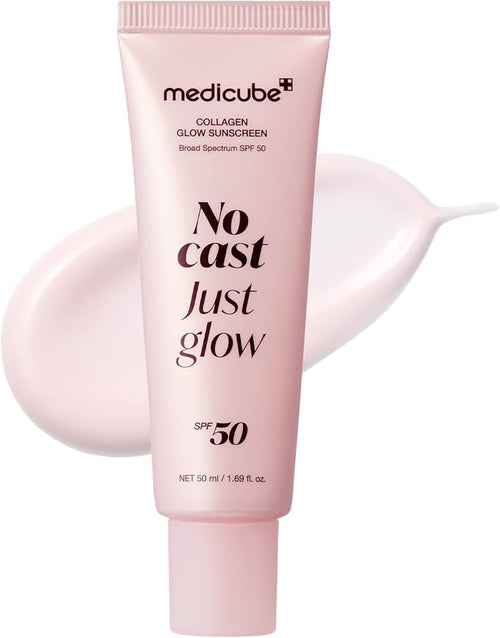 Load image 1 in gallery view. Medicube No Cast Just Glow Collagen Sunscreen
