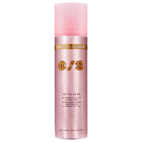 Load image 1 in gallery view. ONE/SIZE by Patrick Starrr On 'Til Dawn Waterproof Glitter Setting Spray - Brown Sugar