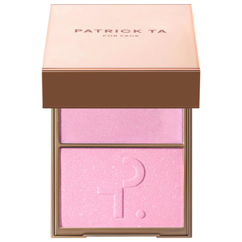 Load image 1 in gallery view. PATRICK TA Major Glow Creme & Powder Light Reflecting Translucent Highlighter Duo