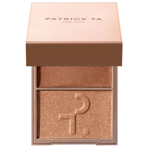 Load image 1 in gallery view. PATRICK TA Major Glow Creme & Powder Light Reflecting Translucent Highlighter Duo