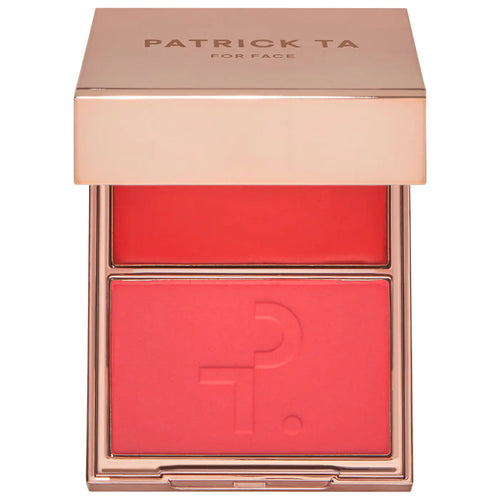 Load image 1 in gallery view. PATRICK TA Major Headlines Double-Take Crème & Powder Blush Duo