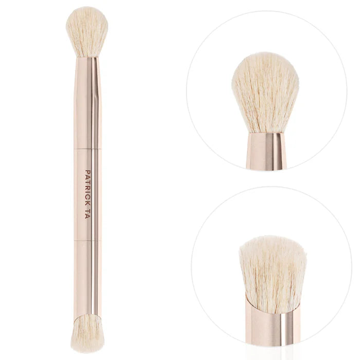 PATRICK TA Dual-Ended Concealer Brush