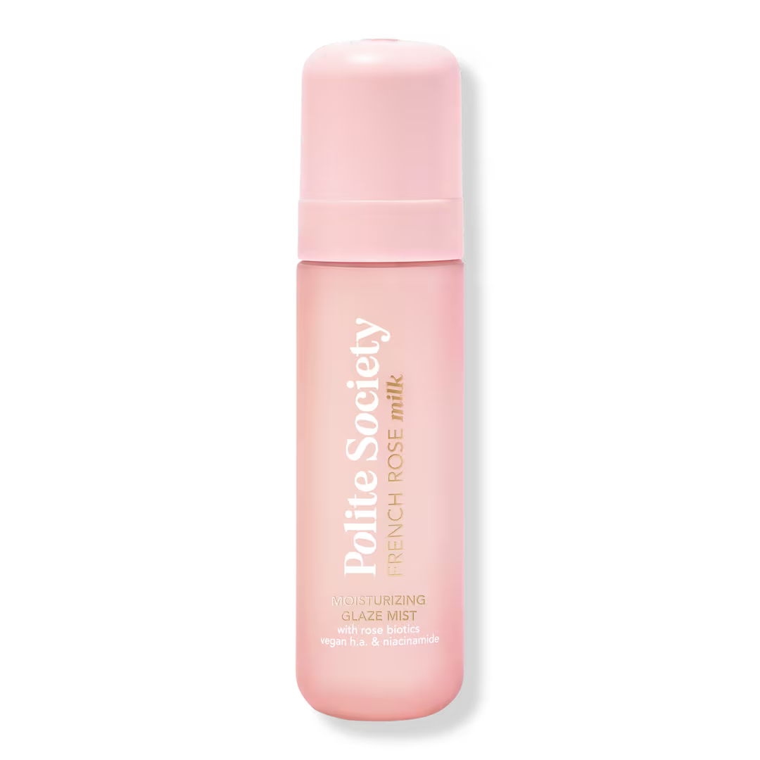 Polite Society French Rose Milk Moisturizing Glaze Mist