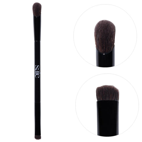 Load image 1 in gallery view. Saie The Double-Ended Eyeshadow Brush