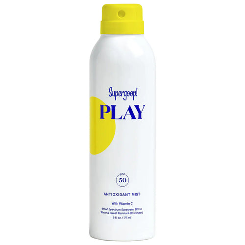 Load image 1 in gallery view. Supergoop! PLAY Antioxidant Body Sunscreen Mist SPF 50