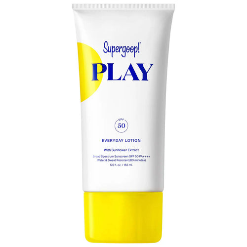 Load image 1 in gallery view. Supergoop! PLAY Everyday Lotion SPF 50 Face & Body Sunscreen