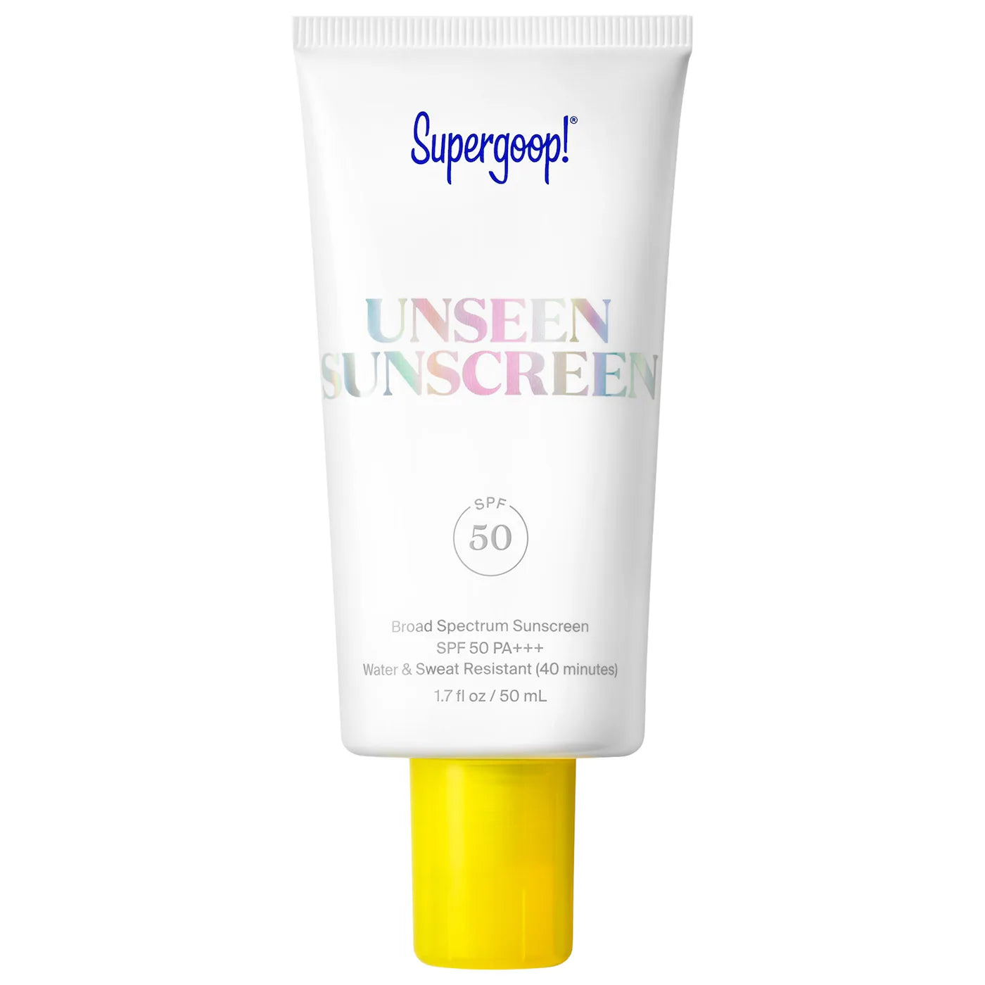 Supergoop! Unseen Sunscreen Invisible Broad Spectrum SPF 50 PA