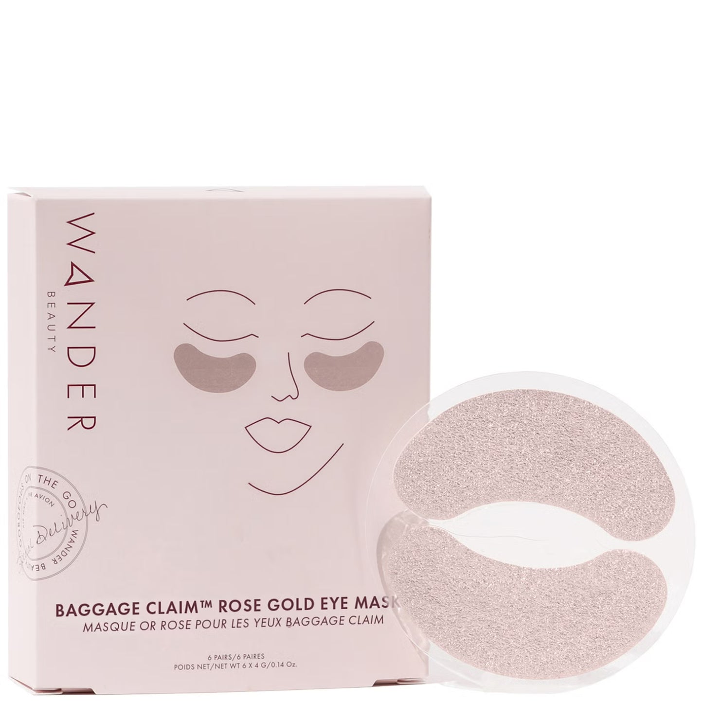 Wander Beauty Baggage Claim Eye Masks (6 pair)