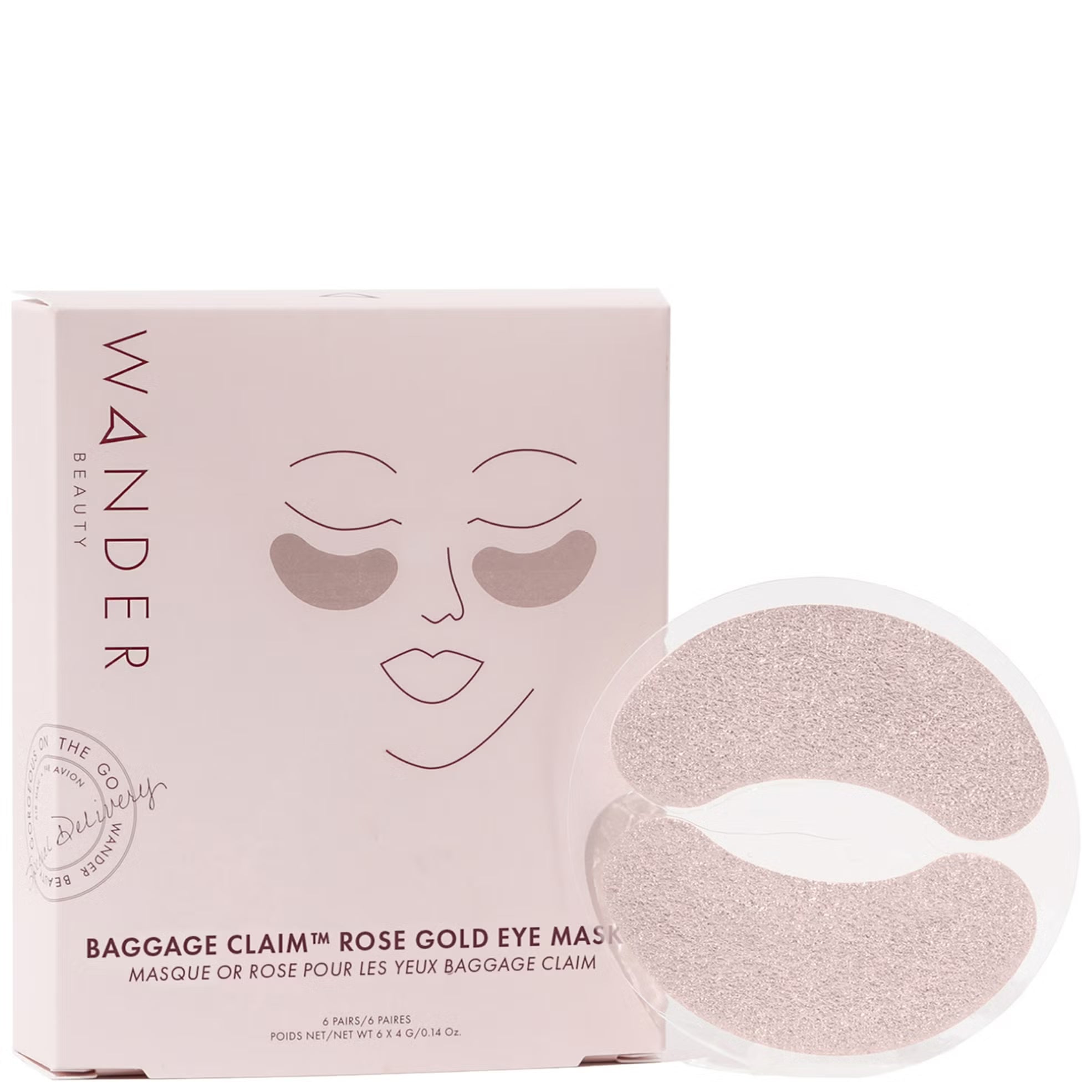 Wander Beauty Baggage Claim Eye Masks (6 pair)