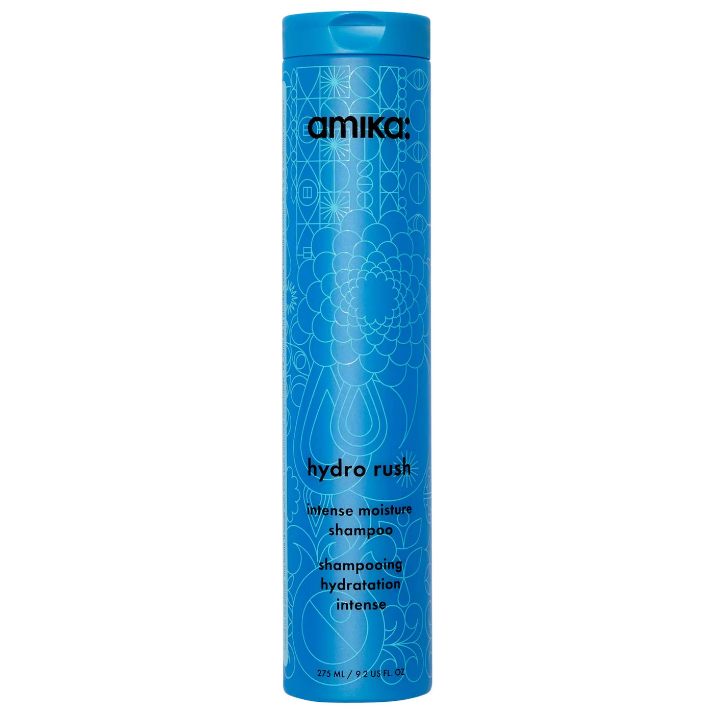 amika Hydro Rush Intense Moisture Shampoo with Hyaluronic Acid