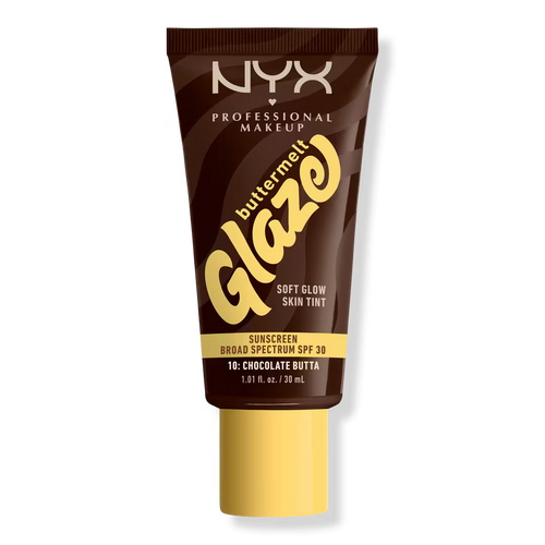 Load image 1 in gallery view. NYX Professional Makeup  Buttermelt Glaze Skin Tint SPF 30