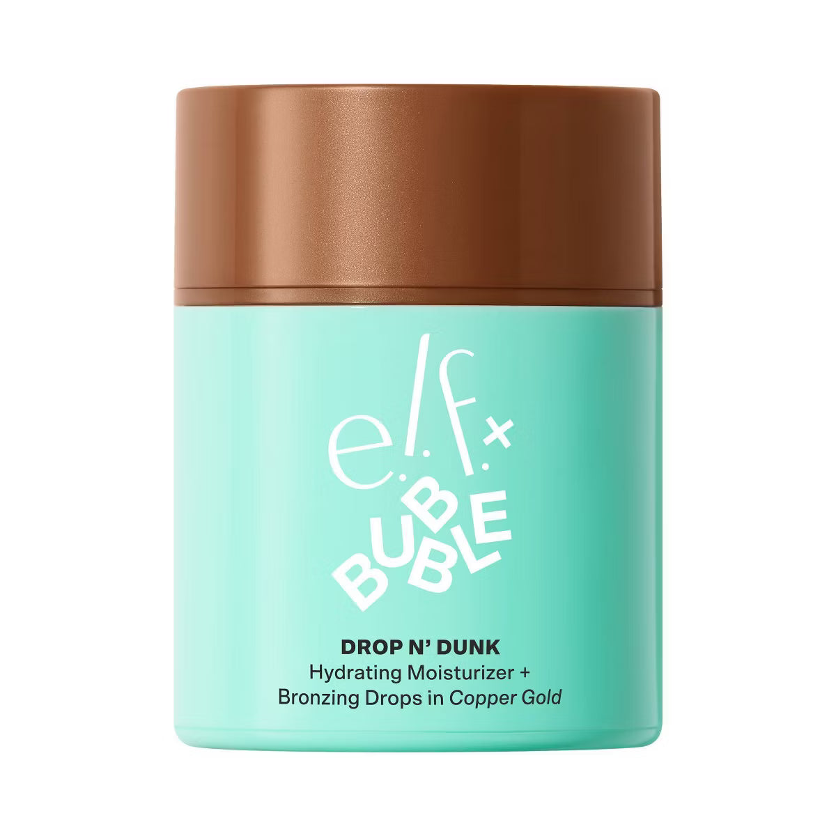Bubble Skincare x e.l.f Drop N'Dunk Hydrating Moisturizer + Bronzing Drops