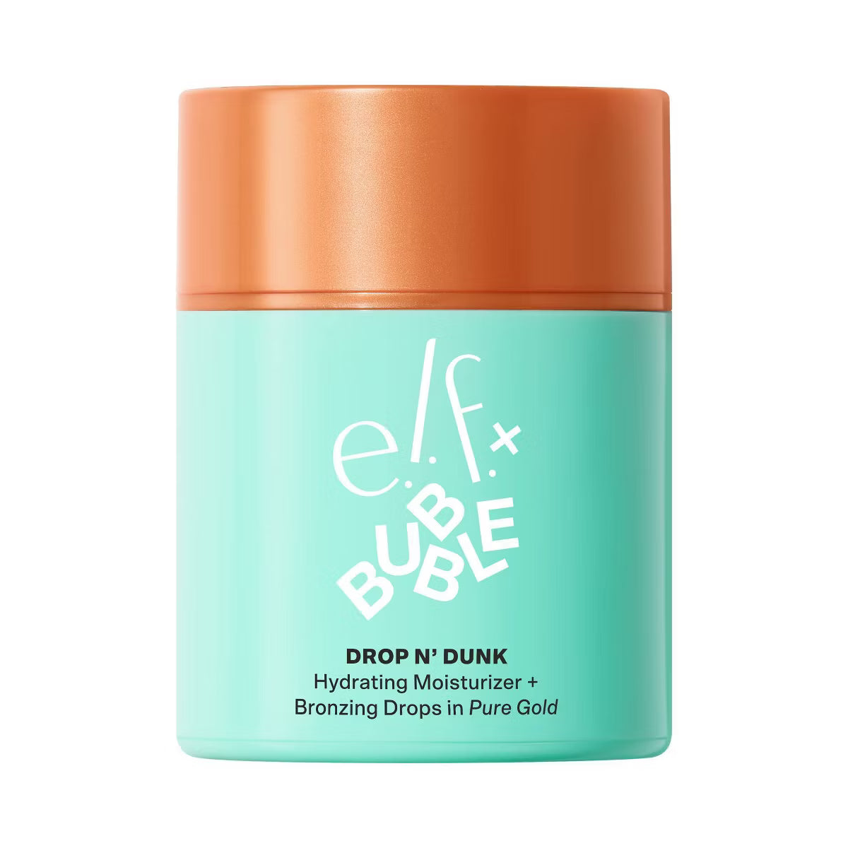 Bubble Skincare x e.l.f Drop N'Dunk Hydrating Moisturizer + Bronzing Drops