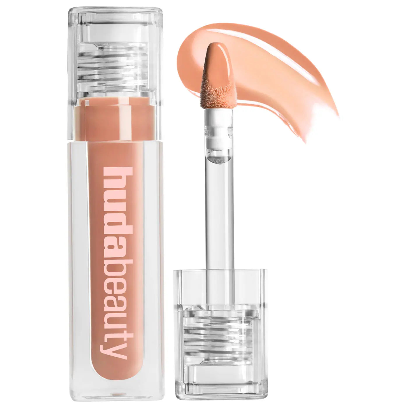 HUDA BEAUTY Faux Filler Shiny Non-Sticky Lip Gloss