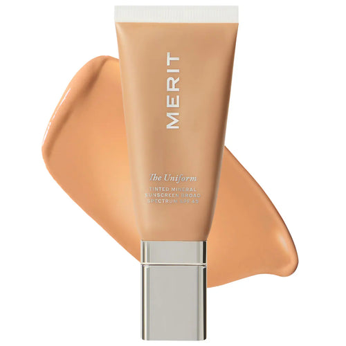 Load image 1 in gallery view. MERIT The Uniform Tinted Mineral Sunscreen Broad Spectrum SPF 45