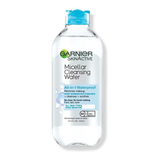 Load image 1 in gallery view. Garnier SkinActive Micellar Cleansing Water All-in-1 Waterproof Makeup Remover