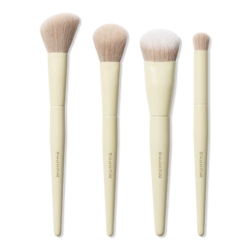 Load image 1 in gallery view. Morphe Buttery Blends 4-Piece Face Brush Set