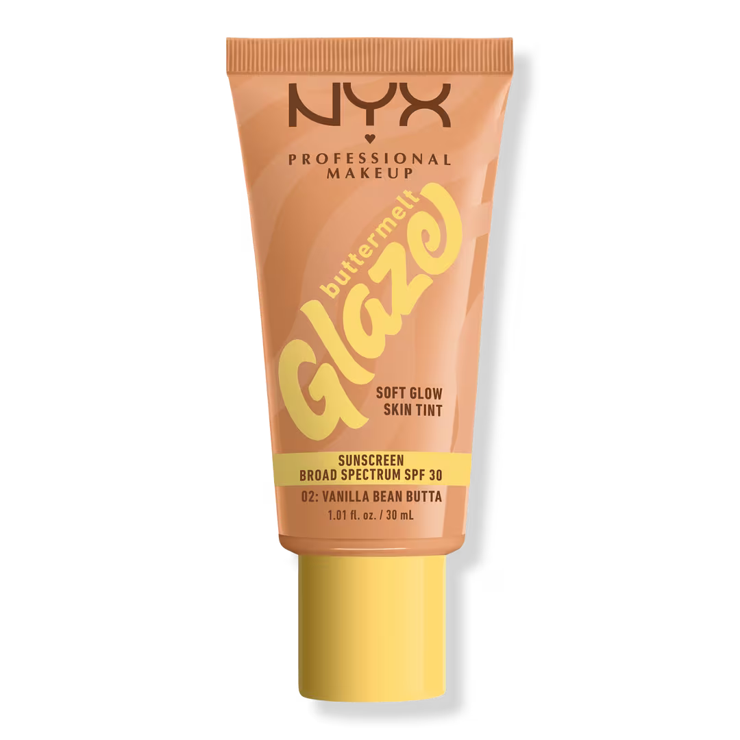 NYX Professional Makeup  Buttermelt Glaze Skin Tint SPF 30