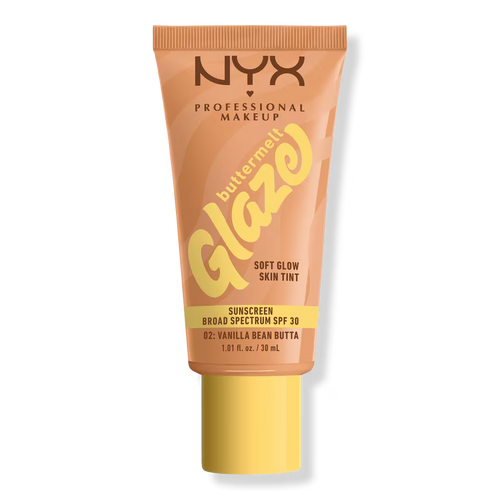 Load image 1 in gallery view. NYX Professional Makeup  Buttermelt Glaze Skin Tint SPF 30