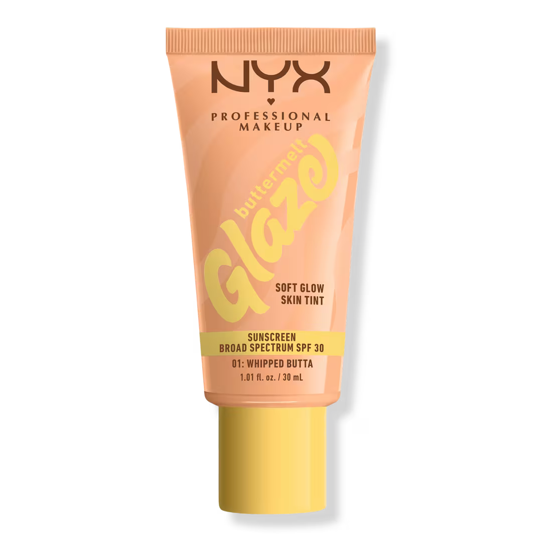 NYX Professional Makeup  Buttermelt Glaze Skin Tint SPF 30