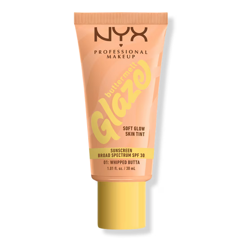 Load image 1 in gallery view. NYX Professional Makeup  Buttermelt Glaze Skin Tint SPF 30